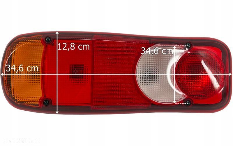 iveco eurocargo vw t5 peugeot boxer fiat ducato lampa tył zespolona lewa - 2