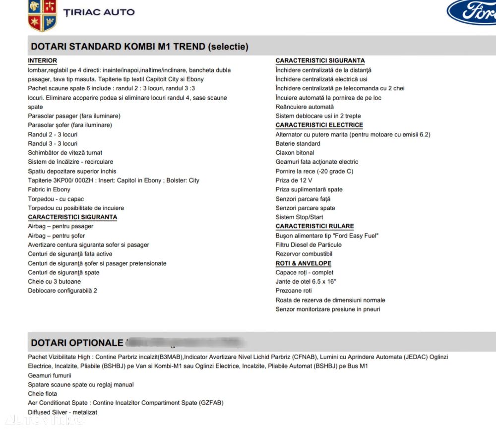 Ford Transit Custom Shuttle Bus 320 2.0 EcoBlue 130 CP L2H1 Trend - 9