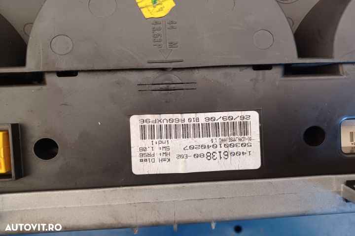 Ceasuri bord 1400613880 1400613880E02 503001040207 Citroen C8 1 [2002 - 3