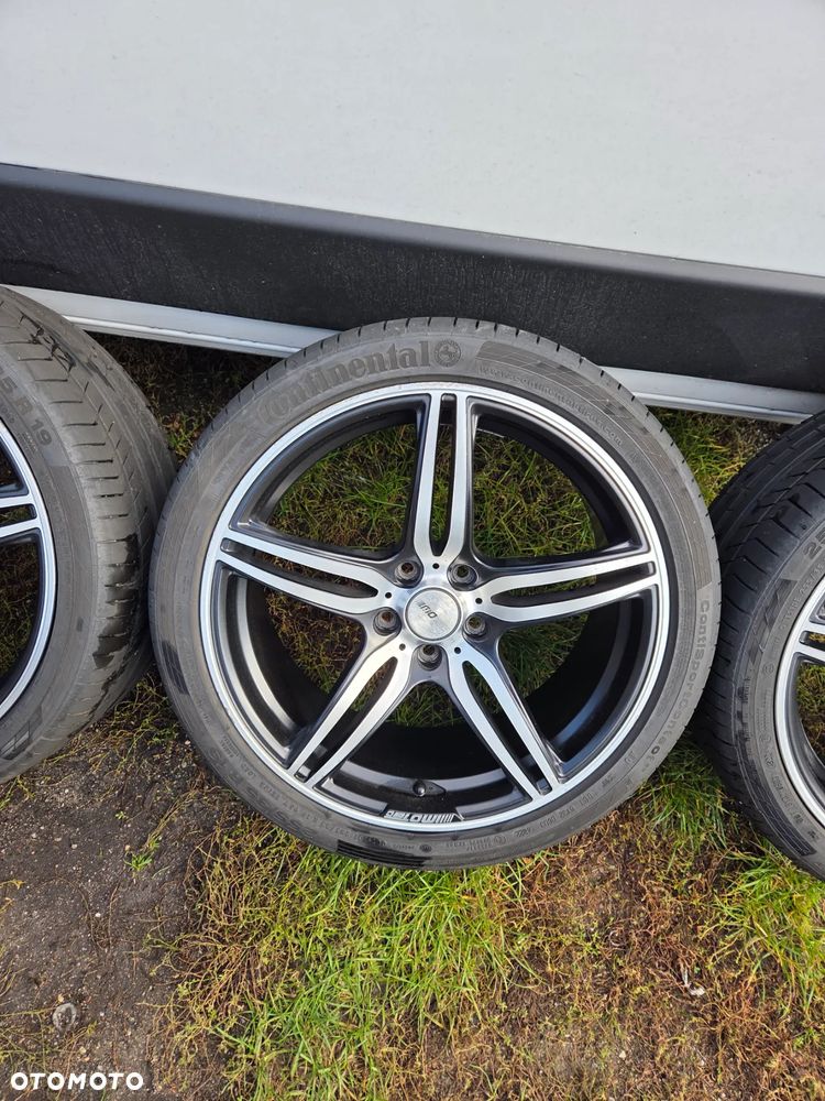 Koła letnie Felgi aluminiowe Motec MCT4-8519 19 Cali 8.5Jx19H2 5x112 ET 45 57,1 255/35R19 96Y Dot 4822 2022 Rok Continental ContiSportContact 5P - 12