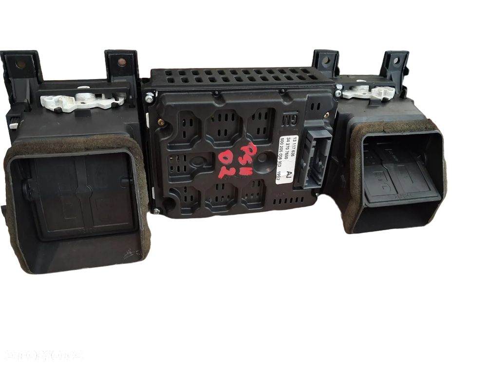 PANEL STERUJĄCY WYŚWIETLACZ KOMPUTERA OPEL VECTRA SINGUM + KRATKI NAWIEWU 13117636 - 2