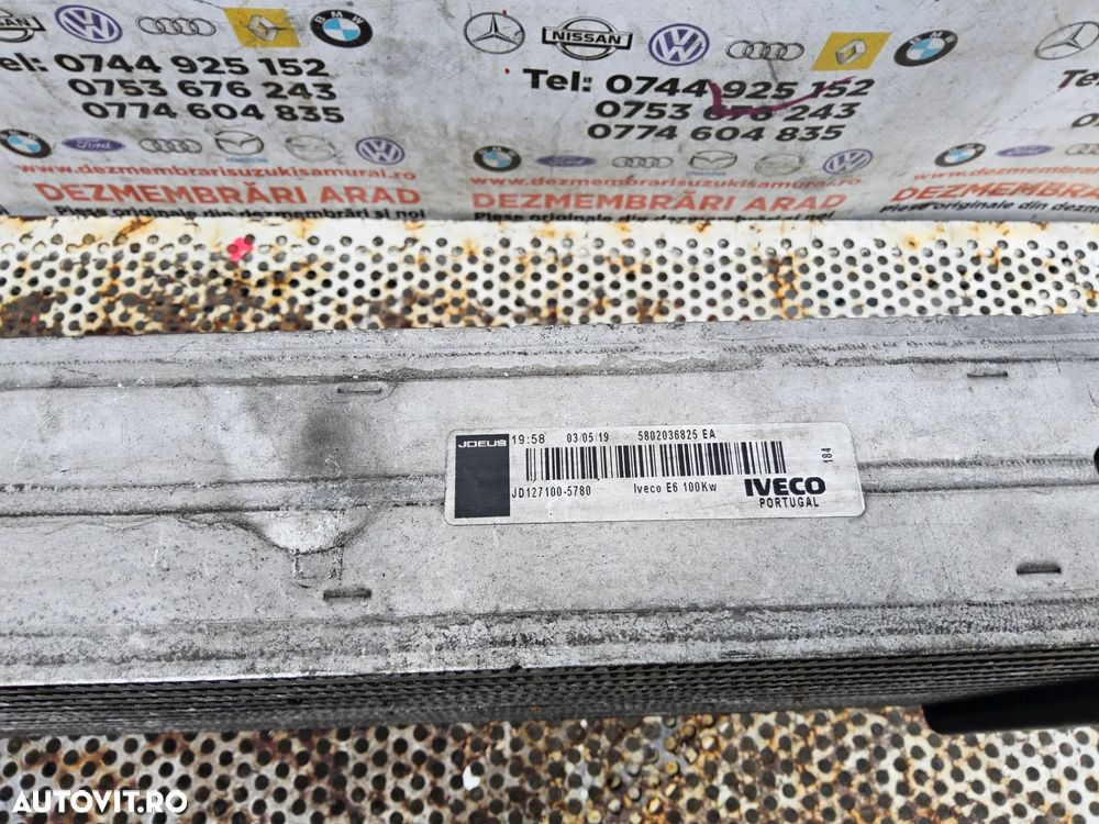 Radiator intercooler Iveco Daily 2.3 2015-2024 cod 5801526777 5802036825 - 5