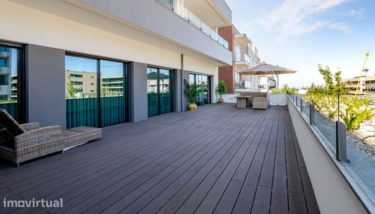 Apartamento T3 com amplo terraço à venda na Madalena em Gaia, Portug - Grande imagem: 4/41