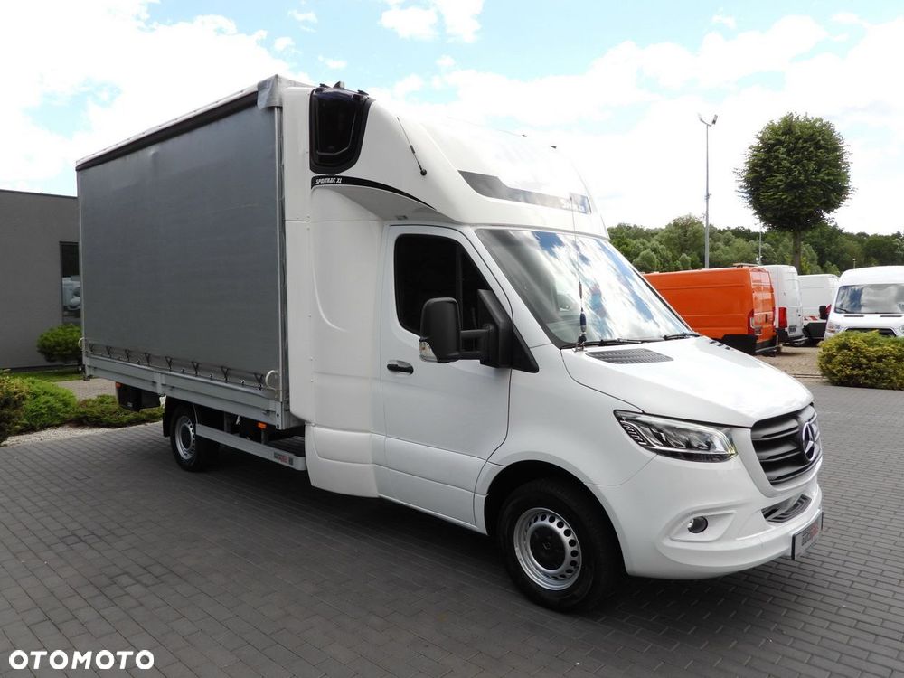 Mercedes-Benz SPRINTER 316 PLANDEKA 10 PALET WEBASTO TEMPOMAT LEDY AUTOMAT  KLIMATYZACJA  170KM - 5