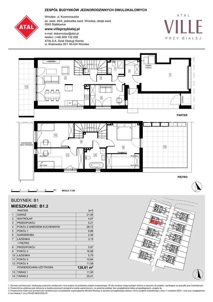 5-pokojowy dom 126m2 + ogródek Bezpośrednio - Pełny obrazek: 2/14