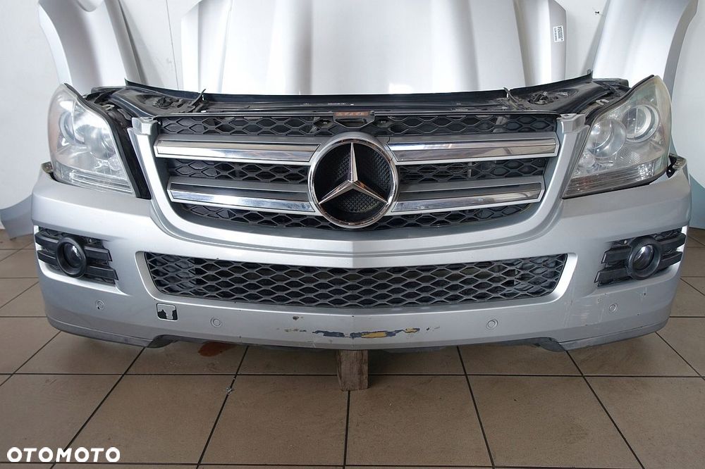 Mercedes GL164 X164 GL przód maska zderzak 4.7 775 pas przedni wzmocnienie - 5