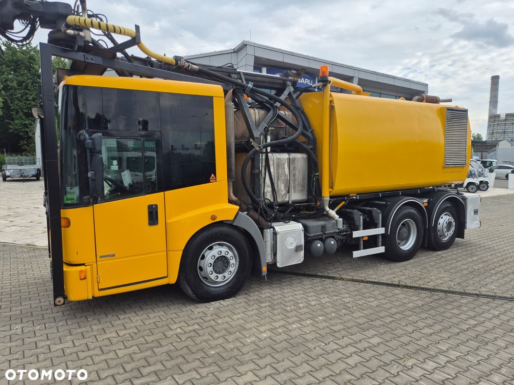 Mercedes-Benz Econic 2629 6X2 / SYSTEM CZYSZCZENIA DRÓG LUB TUNELI / ARMATKA NA WODĘ  / 300 LITRÓW NA MINUTE / CZYSZCZENIE TUNELI I BANERÓW / CZYSZCZENIE DRÓG / UTRZYMYWANIE CZYSTOSCI / EURO 5 / SERWISOWANY / 10500L + 500L / PODGRZEWANIE WODY / GENERATOR PRĄDU - 11