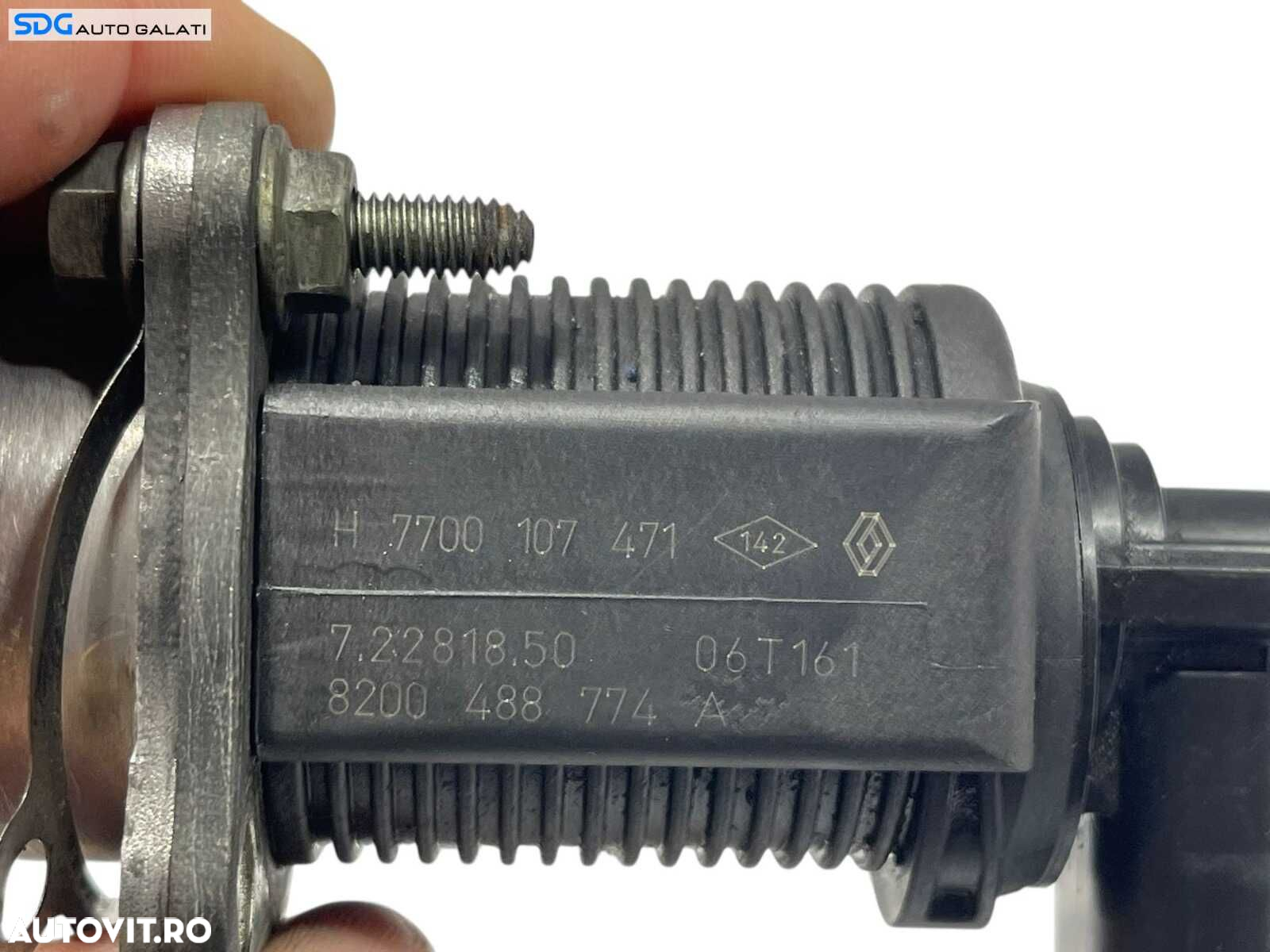 EGR Renault Clio 3 1.5 DCI 2005 - 2012 Cod 8200488774 7700107471 8200247250 [B3394] - 6