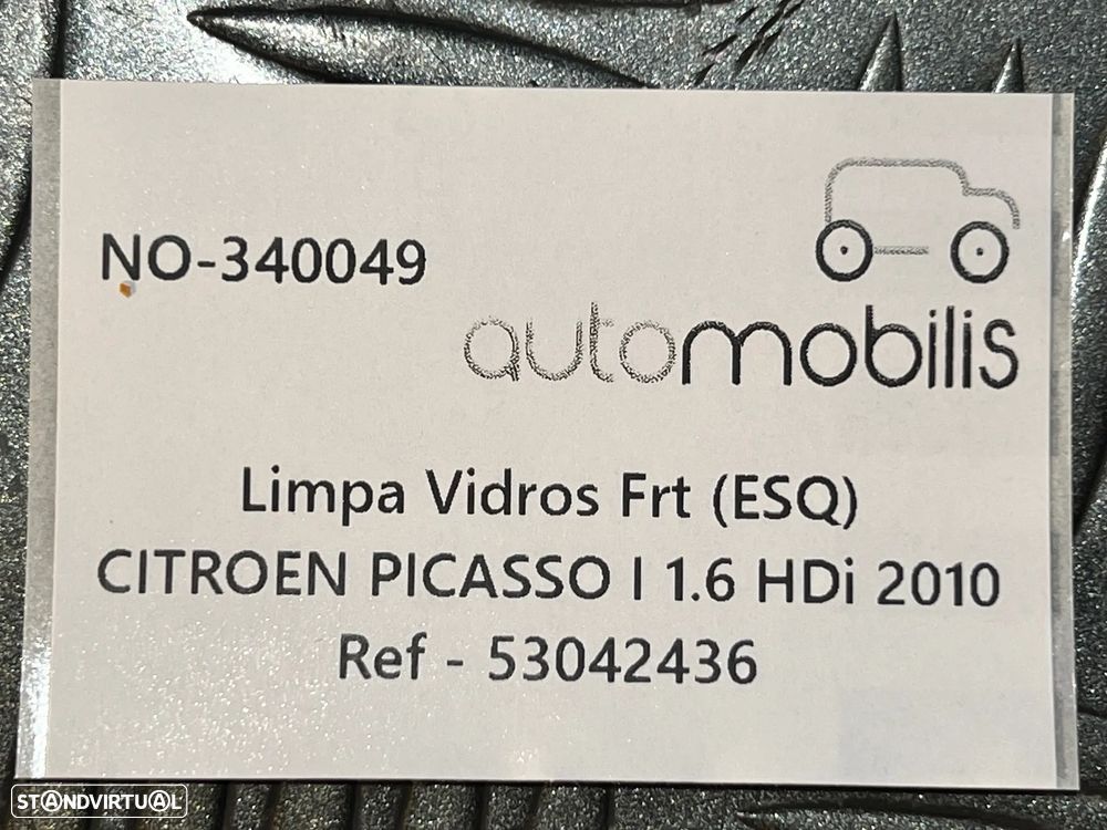 Limpa Vidros CITROËN C4 Picasso I Ref.  53042436 - NO. 340049 - 3