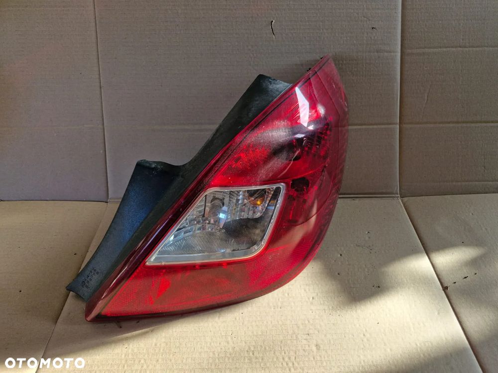 Lampa prawa lewa tylna tył Opel Corsa D EUROPA 5 drzwi jasna - 6