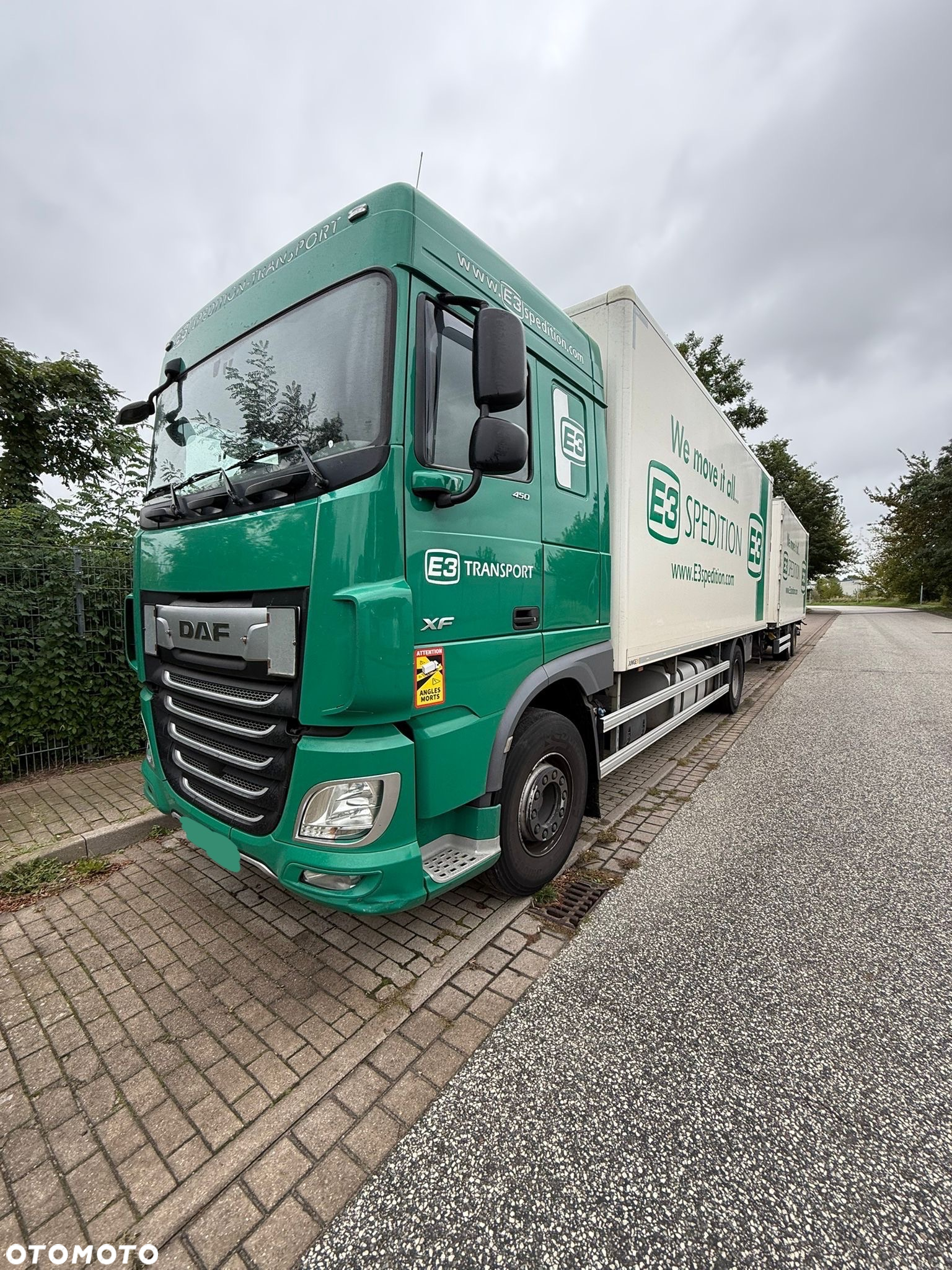 DAF XF ZESTAW TANDEM 2021 ORYGINALNY PRZEBIEG z Niemiec / PRZEJAZDOWY Z WINDĄ / - 5