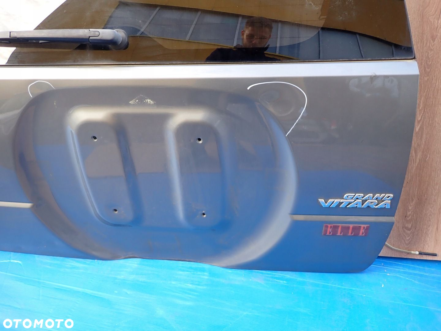 SUZUKI GRAND VITARA 06- KLAPA BAGAŻNIKA SZYBA TYŁ - 8