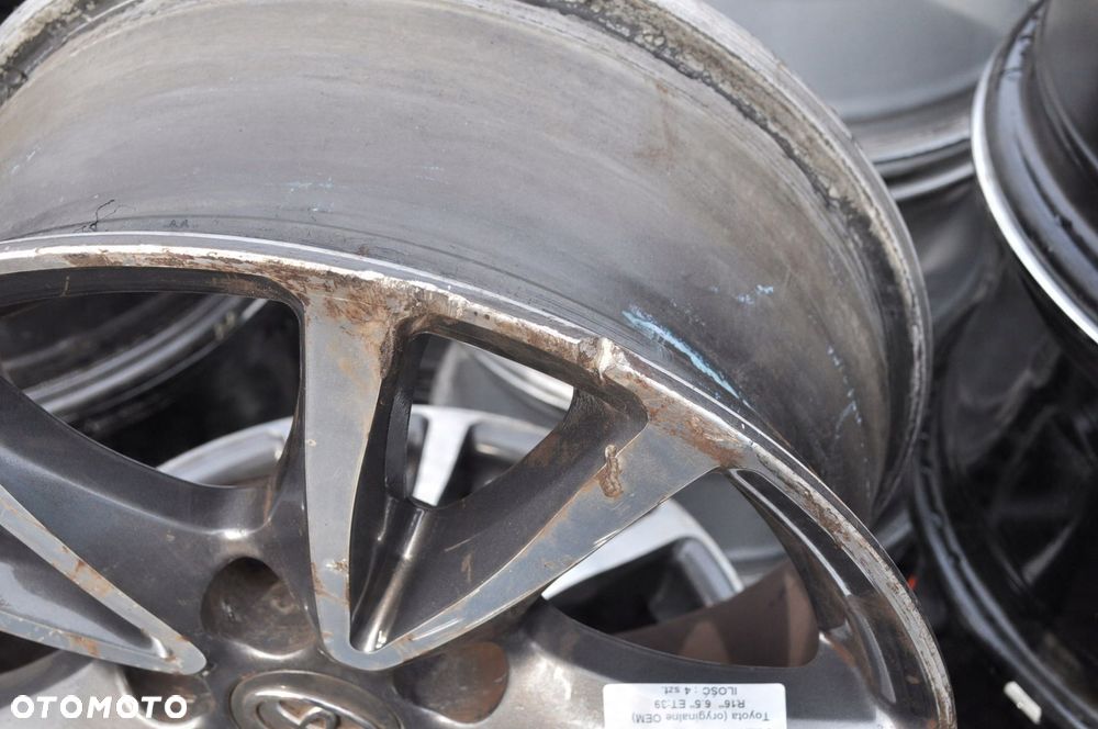 VERSO R2 AVENSIS FELGI ALUMINIOWE R16" 6.5J 5X114.3 ET39 42611-YY40 - 9