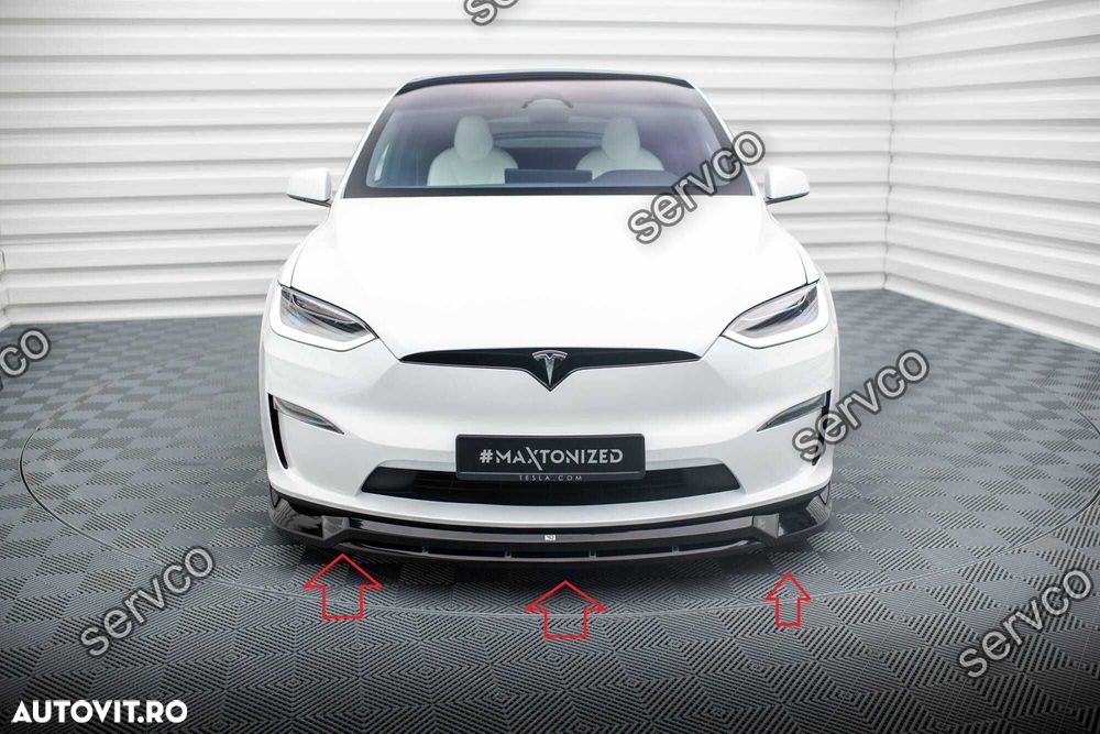 Body kit tuning Tesla Model X Mk1 Facelift 2021- v1 - Maxton Design - 2