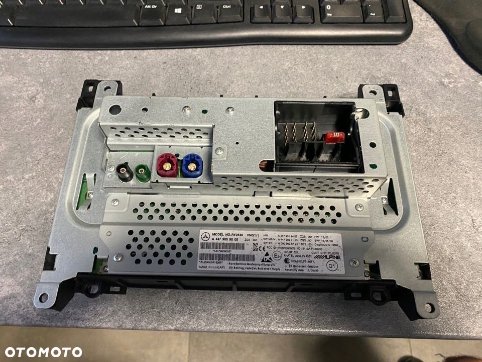 V Klasa Vito W447 nawigacja radio A4479009005 - 2