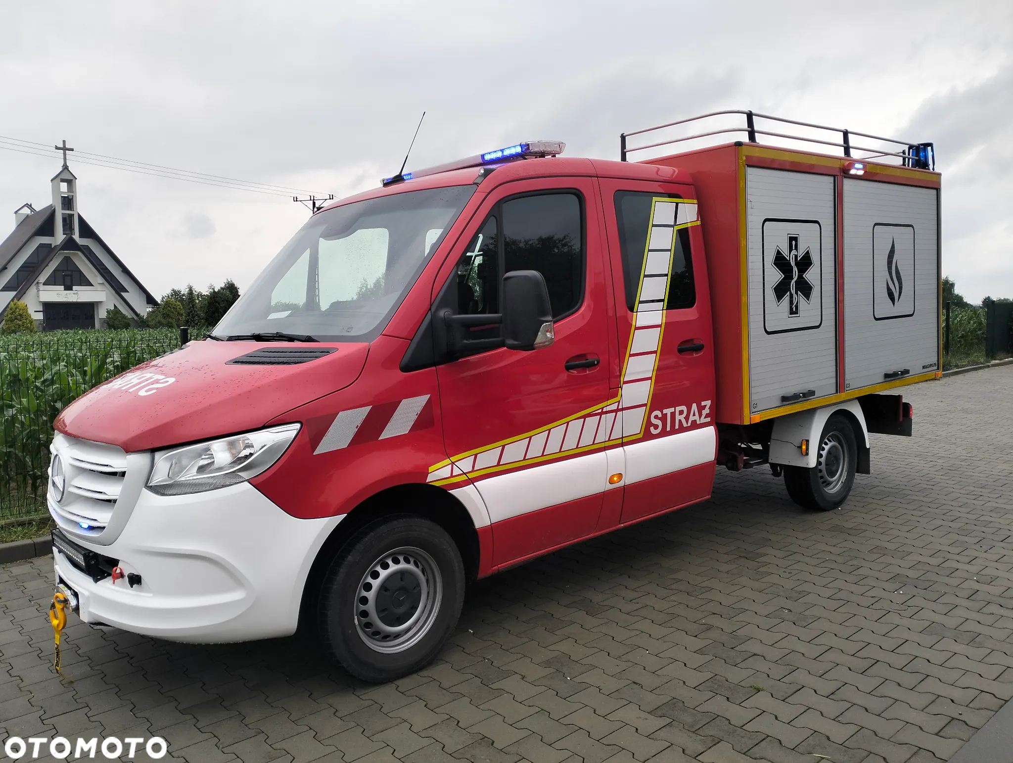 Mercedes-Benz Sprinter 907 straż strażacki pożarniczy Hasici Pompier - 11