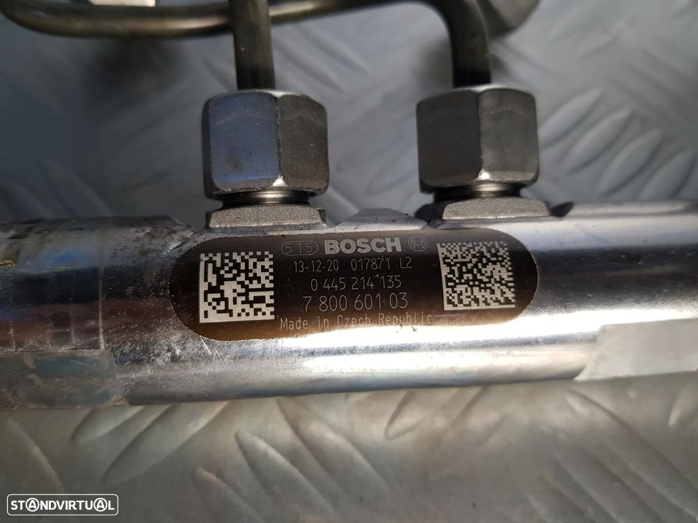 Regua de injeção BMW 2.0D 184CV N47 520d 320d 120d 420d - 4