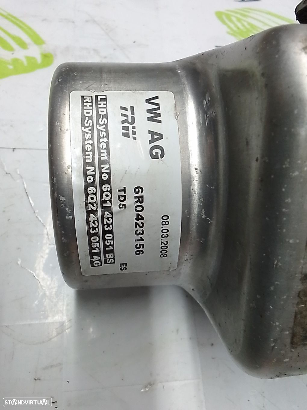 Motor Eletrico Bomba De Direcção Volkswagen Polo (9N_) - 4