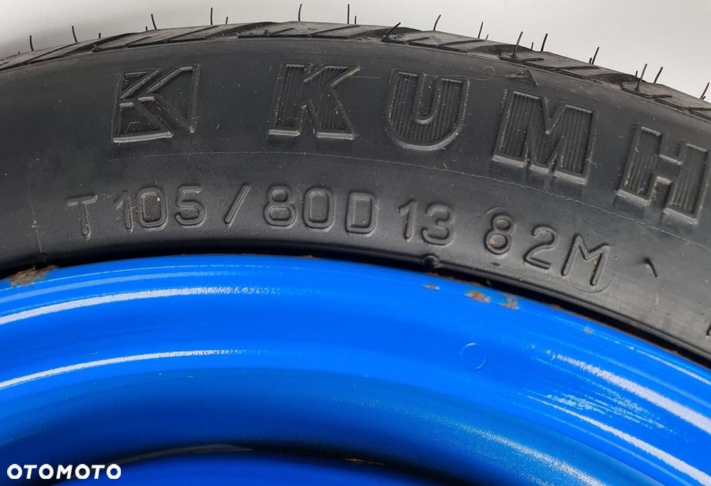 KOŁO ZAPASOWE DOJAZDOWE 105/80/R13 ET45 CHEVROLET MATIZ II - 3