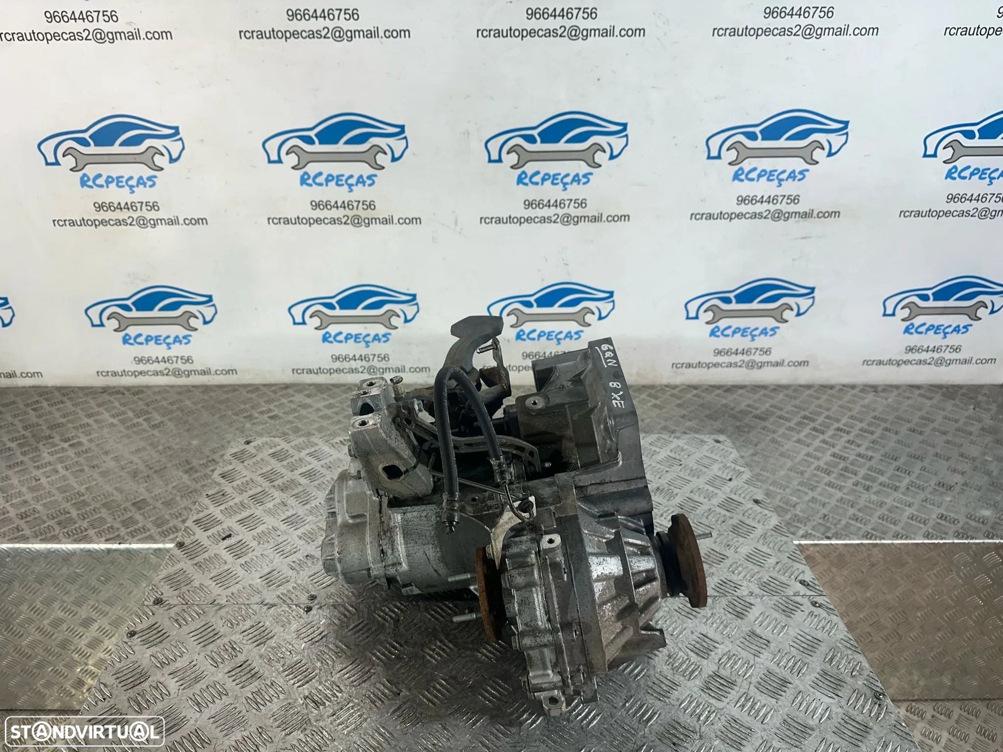 .Caixa 6 Velocidades Manual GQN VW Volkswagen Audi Seat Skoda 1.9 TDi 8v 105cv BLS BKC BXE - 8