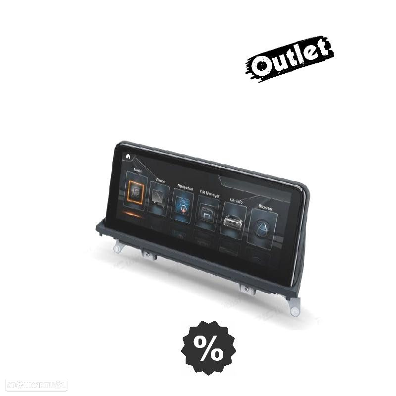 M010239L1 AUTO RÁDIO GPS ANDROID 10 BMW X5 E70 X6 E71 11-13 CIC - 9