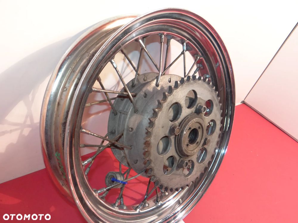 HONDA CB 350 360 FOUR PIASTA BĘBEN ZĘBATKA KOŁO FELGA TYŁ H098 - 3
