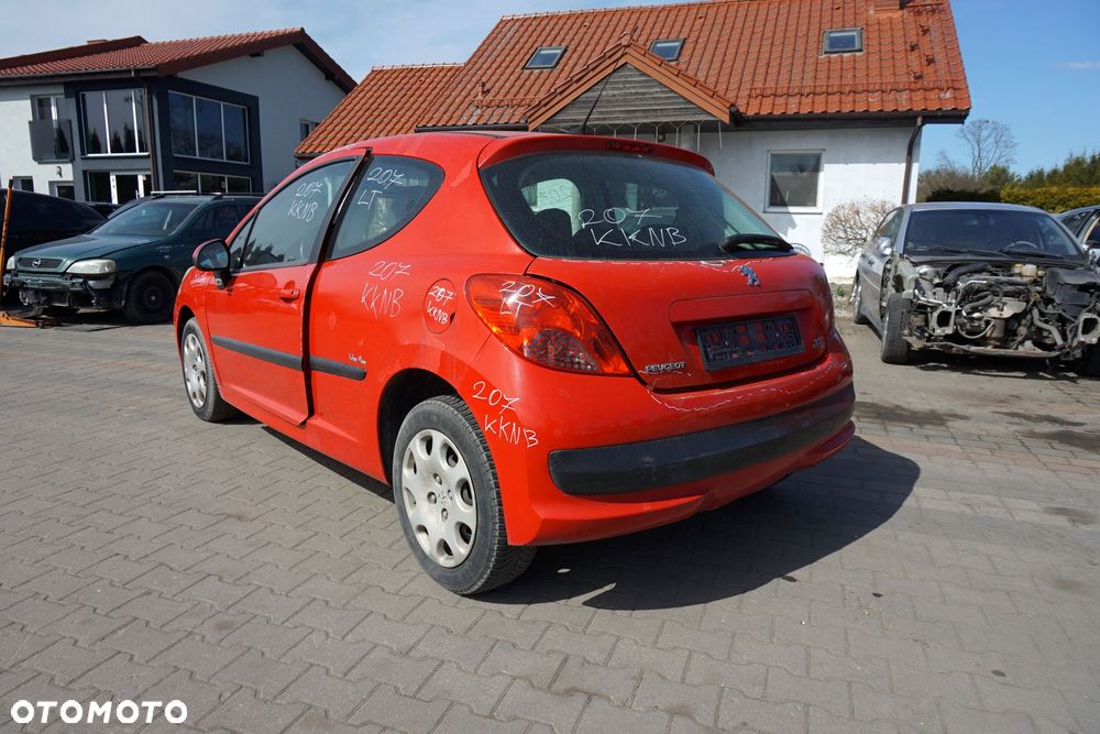 PEUGEOT 207  3D HB 2007 KKNB 1.4 16V EP3C 8FS 95KM 20CQ74 CZERWONY na części - 3