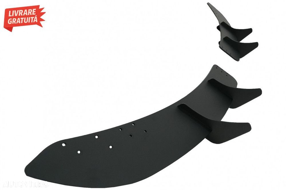 Extensie Difuzor Bara Spate VW Golf VI 6 R20 (2008-2013) Negru - 7
