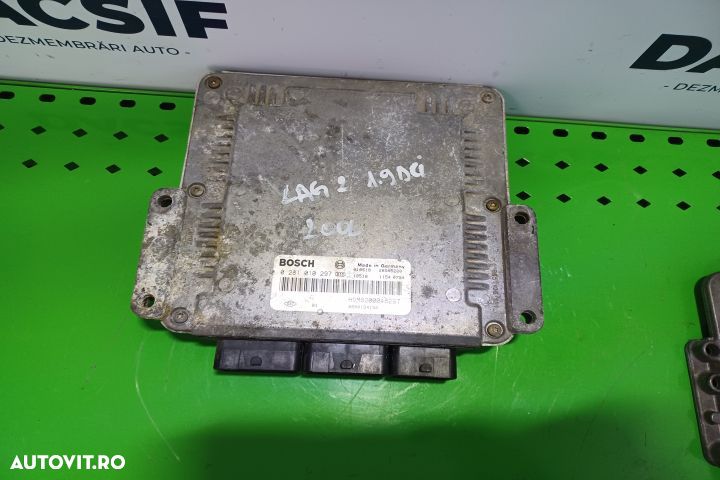 CALCULATOR MOTOR ECU 1.9 DCI 0281010297 Renault Laguna 2  [din 2001 pana  2005] seria - 1