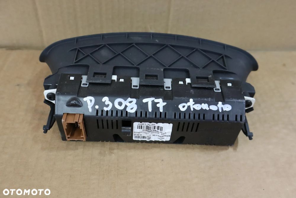WYŚWIETLACZ RADIA PEUGEOT 308 I T7 9666483680-00 2007-2013 - 5