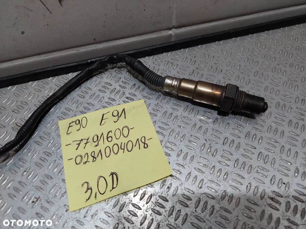 SONDA LAMBDA BMW E90 E91 3,0 D R2008 NR 7791600, 0281004018 - 2