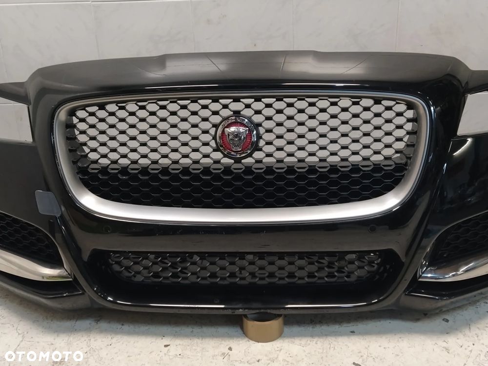 JAGUAR XF X260 ZDERZAK PRZÓD PRZEDNI KOMPLETNY 4XPDC SPRYSKIWACZE GRILL ATRAPA CHŁODNICY ZNACZEK ORYGINAŁ - 5