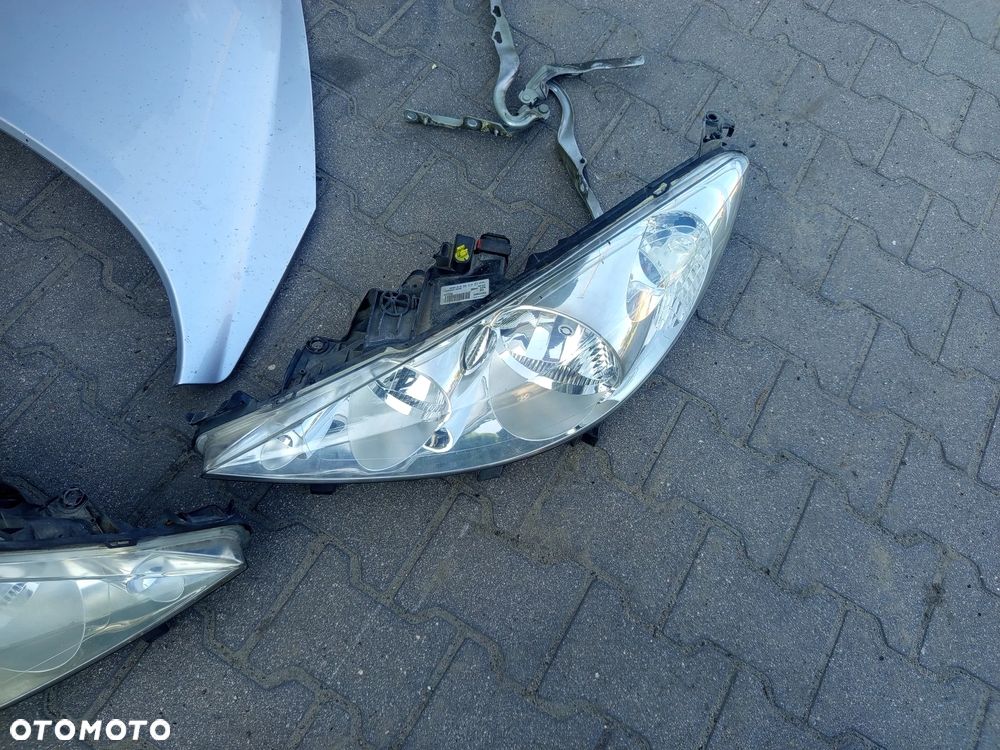 PEUGEOT 207  09r  maska blotnik pas  ezr ezrc zderzak  lampa - 5