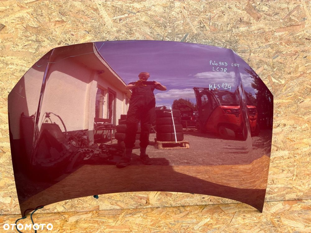 Vw polo 9N3 lift LC3R MASKA POKRYWA SILNIKA - 1