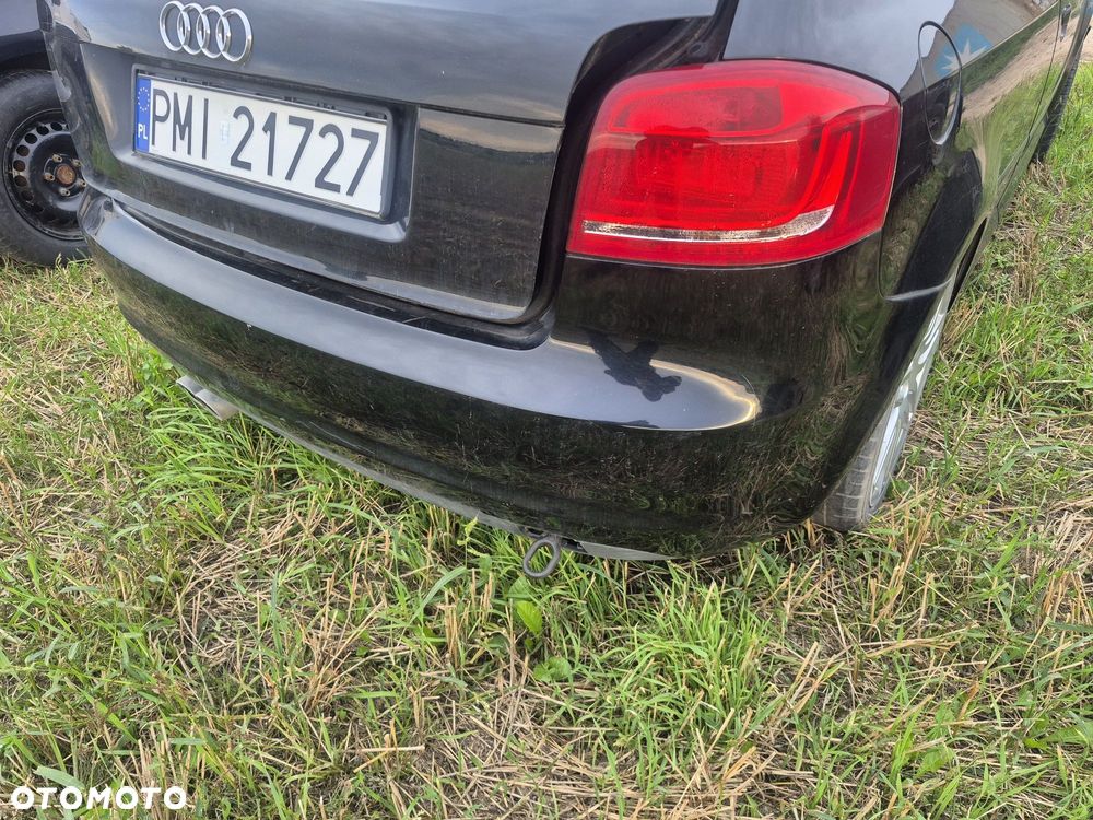 Zderzak tył tylny audi a3 8p lift kolor ly9b - 3