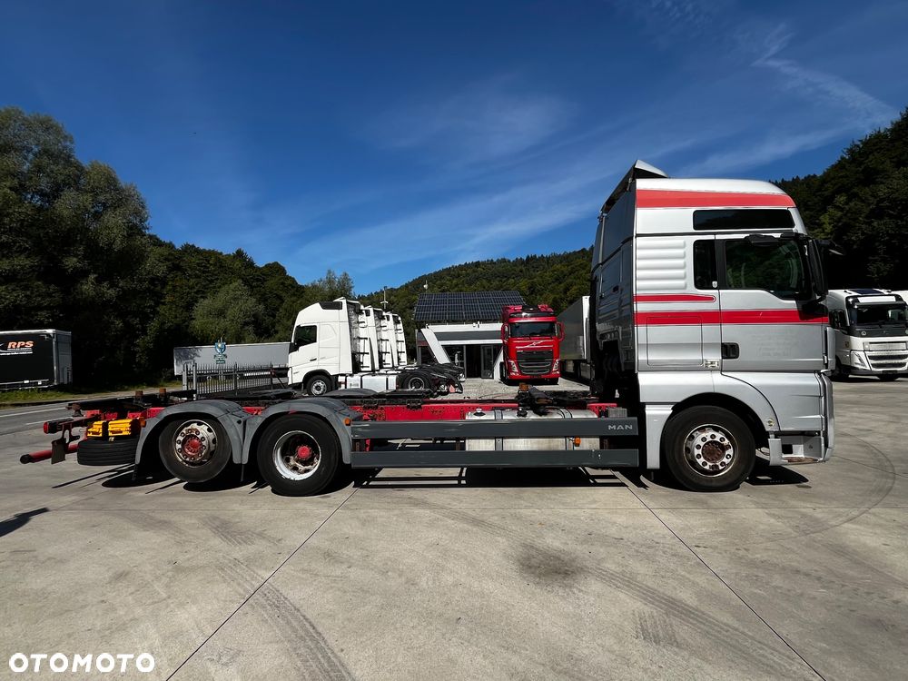 MAN TGX 18.480 // Euro 5 // 6x2 // BDF // Cały na poduszkach // Automat // - 6