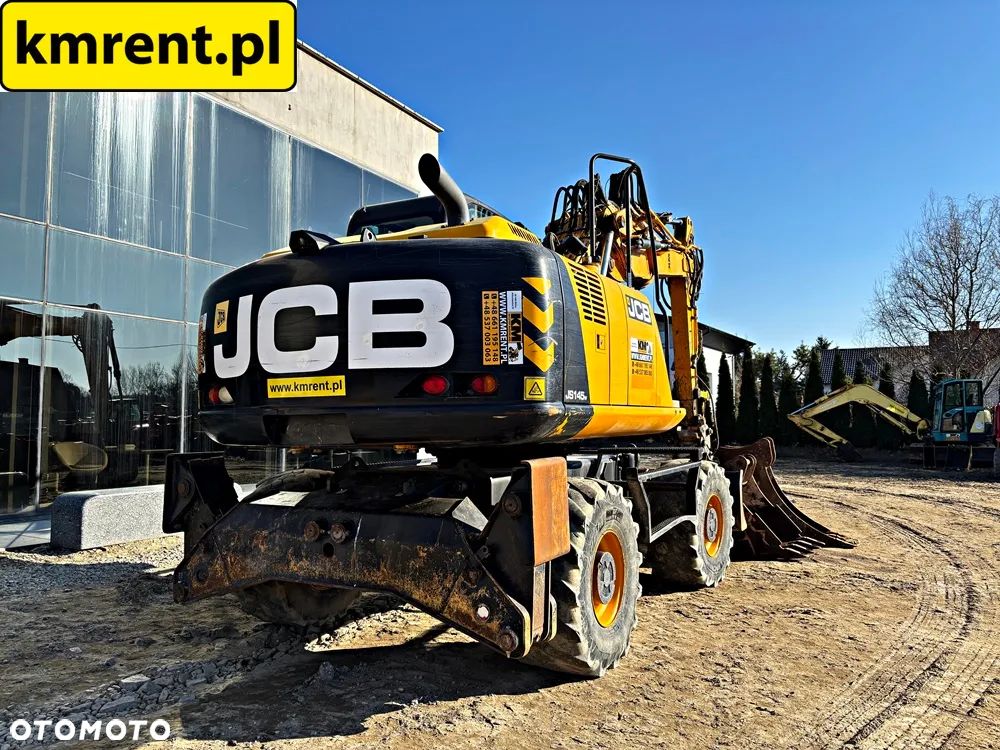 JCB JS 145 WTT4 I KOPARKA KOŁOWA 2016R. | S 130 160 313 315 CAT KOMATSU PW 140 - 28