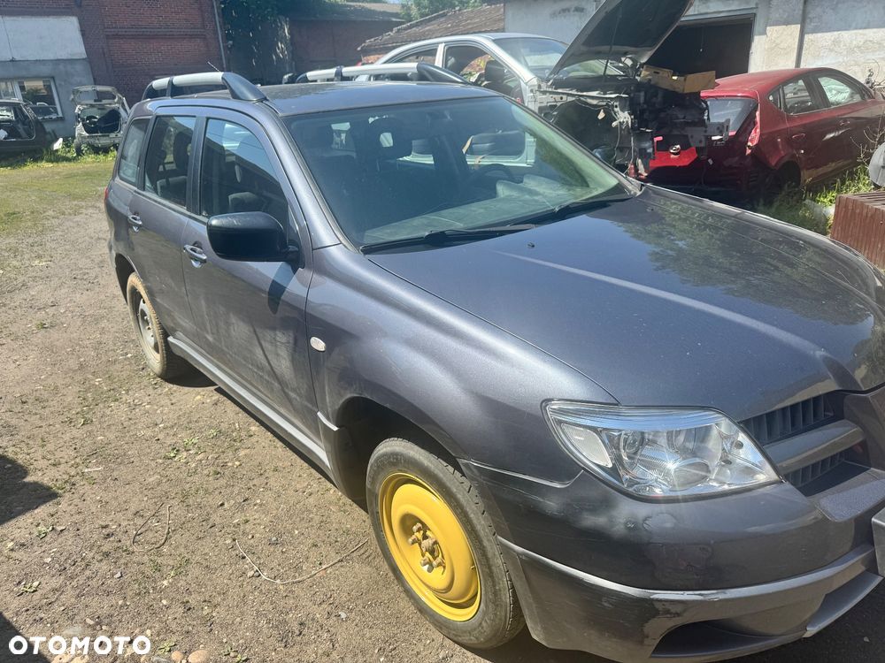 MITSUBISHI OUTLANDER I 01-06 MASKA ZDERZAK LAMPA BŁOTNIK DRZWI PRZEDNI PAS CHŁODNICA KOLOR A39 - 3