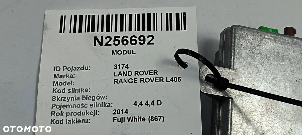 DPLA14F026AF Land Rover Range Rover L405 4.4 D automat 2014 Moduł / Sterownik kamery - 6