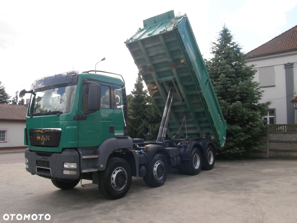 MAN TGS 35.440 8x4 2013rok manual wywrotka Meiller-Kipper z Niemiec - 23