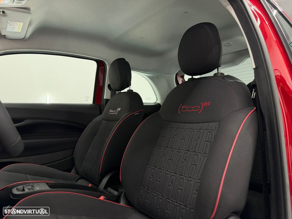 Fiat 500e 23,8kWh Red - 19