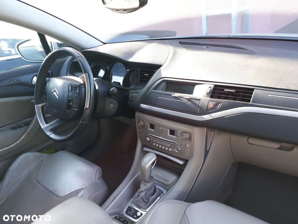 CITROEN C5 II III X7 08-12 2.7 V6 HDI FOTEL PRZÓD PRAWY LEWY SKÓA PAMIĘĆ MASAŻE - 8