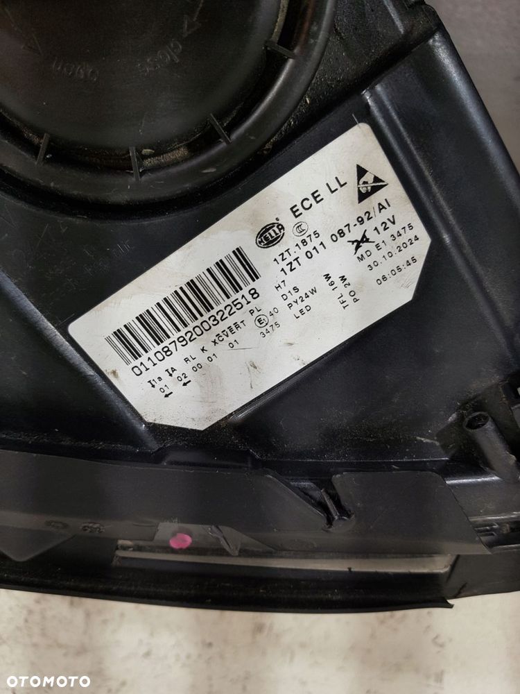 lampa prawa prawy przód 1zt011087 bmw f10 f11 lift eu bixenon skrętna kpl - 15