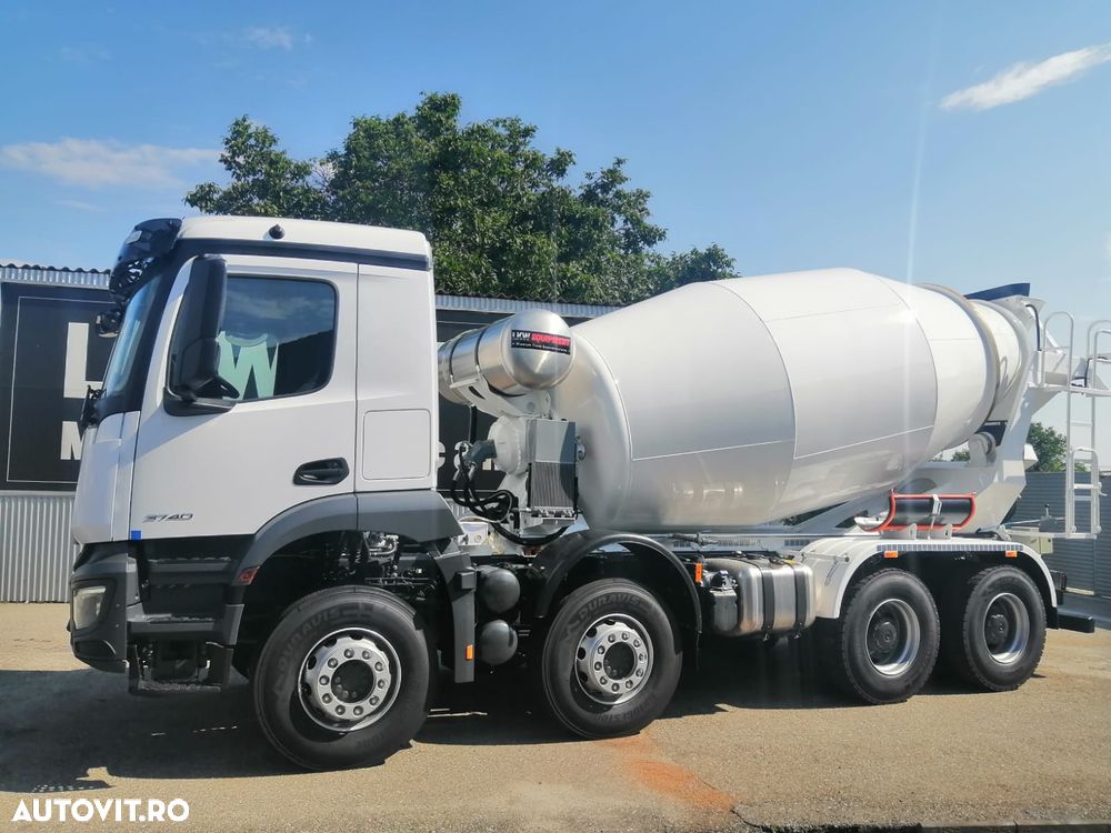 Mercedes-Benz Arocs 3740 8x4 BETONIERA/BETON MIXER 10 m3, NOU/NEW!!! - 6