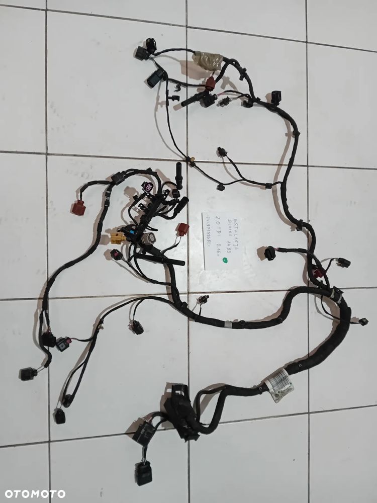 wiązka silnika instalacja Audi A4 B9 2.0 TDI 2016 04L971595BE - 1