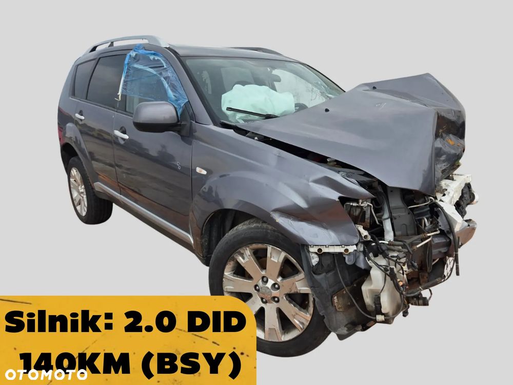 Mitsubishi Outlander II 2007 Silnik: 2.0 DID (BSY) 140 KM (103 kW) A39 Na części silnik, drzwi, zderzak, klapa bagażnika, lampa - 2