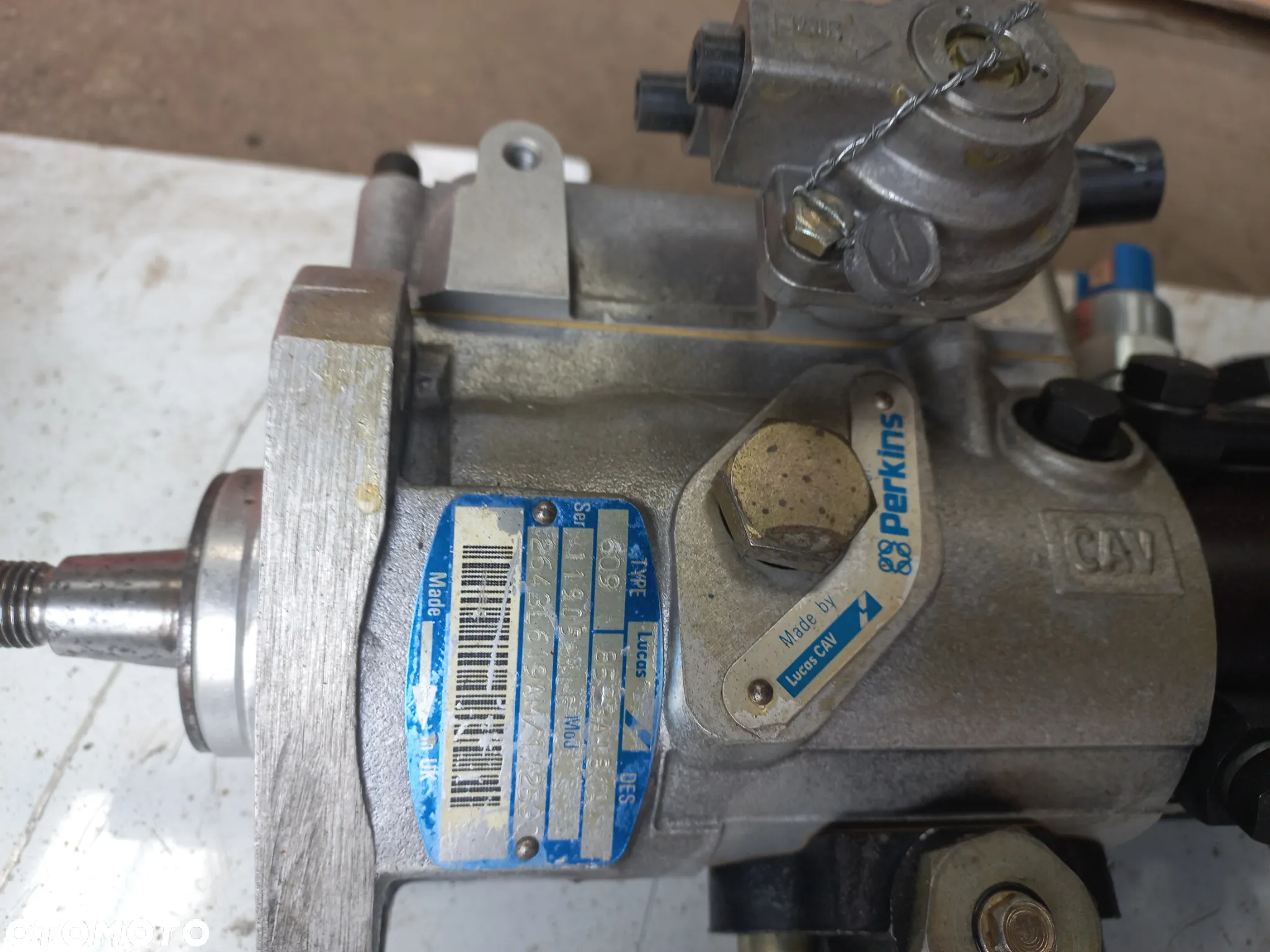 Pompa wtryskowa 284092G1,PSGA90D320,CAV,BOSCH,MWM,LUCAS,0400866163,3348F110,DELPHI,PERKINS stojąca,3363F580,8523A181A,9520A005G,V3800,V3300,V3600,KUBOTA,2644H204BT/2/1950,CAT,189-5184,382-2G68,KBTR430,9320A171T/7189-0334, SAME,rzędowa,rotacyjna,sekcyjna,stenadayne - 6