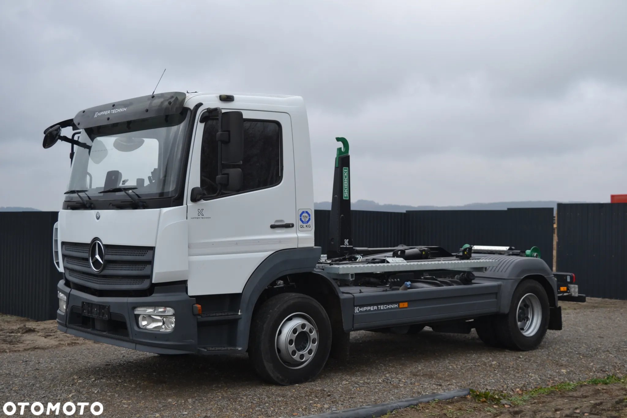 Mercedes-Benz Atego 1224 Nowe urządzenie hakowe SKIBICKI Hakowiec Meiller HYVA Palfinger - 8