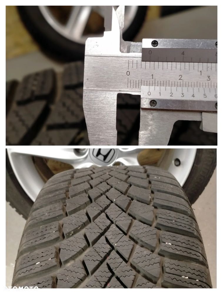 Koła felgi Honda Civic VIII + opony zimowe Bridgestone 225x45R17 - 7