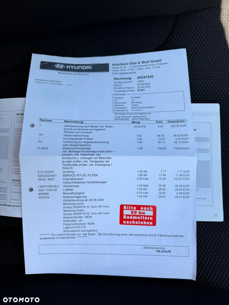 Hyundai i40 i40cw 1.7 CRDi Automatik Fifa World Cup Edition - 35